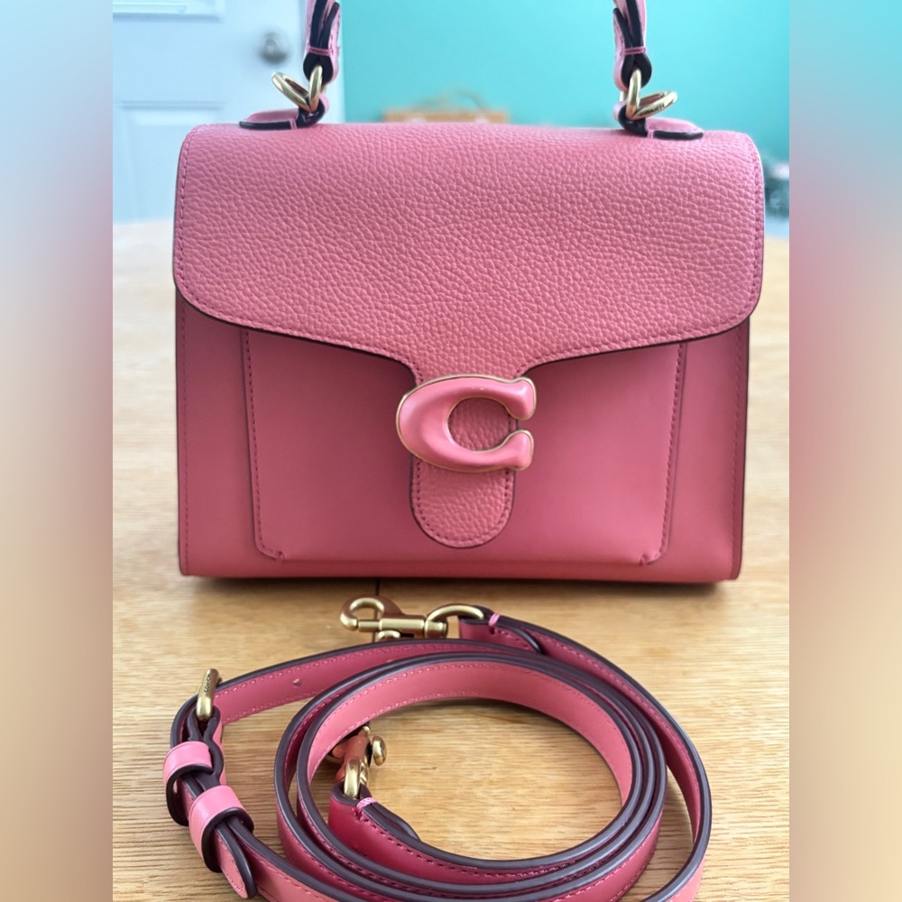 Coach Top Handle Tabby 20 in TAFFY C0773🩷